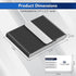 Business Card Holder with Ultra Slim Design, Premium PU Leather Case for Women/Men, Magnetic Closure
