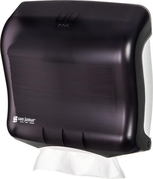 San Jamar Classic UltraFold Towel Dispenser for 400 Multifold/240 C-Fold Towels, Plastic,