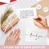 52 (4 3x5 UnimaxPrint Thank You Cards with Envelopes & Stickers Designs), Minimalist Thank You Notes for Teacher