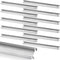 Lateral Front to Back File Rails, Hanging File Rails for Filing Cabinet Parts, Stainless Steel Drawer Rails 15.76