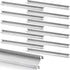 Lateral Front to Back File Rails, Hanging File Rails for Filing Cabinet Parts, Stainless Steel Drawer Rails 15.76