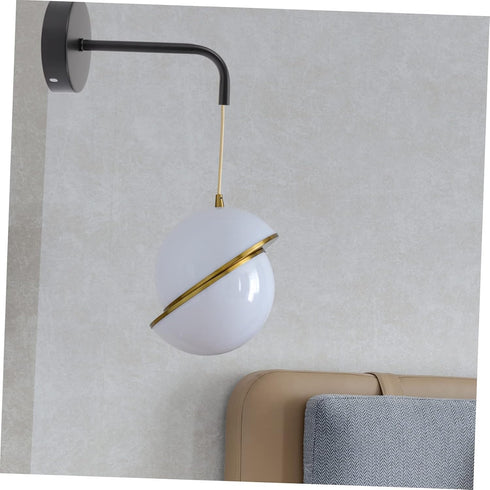 1 Set Elbow Wrought Wall Light Pole Adjustable Swing Arm Wall Sconce for Living Room Bedroom and Office Industrial Lamp