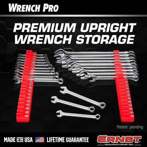 Ernst Manufacturing Wrench Pro, Modular Wrench Organizer for 20 Tools