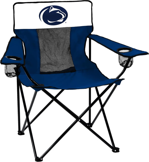 Logo Brands NCAA Penn State Nittany Lions Elite Portable Chair - Premium