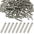 ISDVBUY 100Pcs 304 Stainless Steel Dowel Pins M3 x 18mm Shelf Support Pin