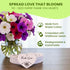 50 2.5in 2in Plantable Seed Paper Hearts with Wildflower Seeds- A Thank You Card That Grows | A Memorable Gift Tag That