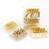 Gold Binder Paper Clips Set, 182pcs Large Paper Clips, Binder Clips, Office Supplies for Women