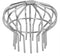 Tissting Gutter Balloon Guard Filter - Stainless Steel Gutter Guard Downpipe Outlet Leaf Guard for Roof, Garden (Tube