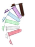 MUHWA 2ml Microcentrifuge Tubes, 500pcs Graduated Micro Test Tubes with Snap Cap, Assorted Color Vials