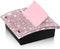 Eersida 4 x 4 Inches Rhinestone Self Stick Note Pad Holders, Memo Sticky Dispenser for Office Home Desk Supplies
