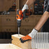 LYIYEYAN 10Pcs 3/16 Inch M2 Drywall Router Bits, Drywall Cutting Bit, High Speed Steel Spiral Downward Guidepoint Drill
