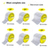 Waterproof Butyl Tape 2" x 16ft, Upgraded Outdoor Aluminum Foil Tape with Butyl Rubber Adhesive for Roof Crack