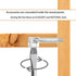 Flyshop 10 Sets Self-Tapping Furniture Cabinet Connector Fittings #261 (15 x 12mm) Cam Lock with M6 Threaded Dowel