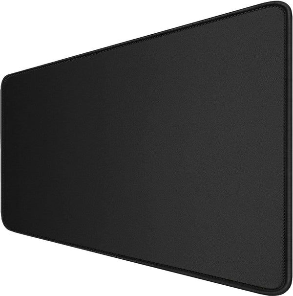 Gaming Mouse Pad, Large Desk Mouse Pad with Stitched Edges, Durable Non-Slip Natural Rubber Base, Waterproof for