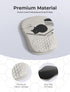 ORIENWEEDA 65% Ergonomic Mouse Pad with Cute Black Cat Design, for Carpal Tunnel Pain Relief, Usable Mouse Area, Memory