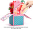 4 Pack 3D Giiffu Pop Up Flower Bouquet Cards, Flower Pop Up Card with Envelope & Note, Mothers Day Pop Up Cards