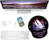 Funny Cute Mouse Pad with Wrist Rest, Dumpster on Fire Ergonomic Mouse Pad for Desk, Wireless Mouse Gaming Laptop