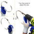 2Pcs 12" Diameter Adjustable 304 Stainless Steel Duct Clamps, Hose Clamp Pipe Clamp for Air Ducting