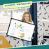 Double Sided Magnetic White Board, 36"x24" Dry Erase for Wall with Black Aluminum Frame