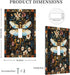 HTSAHKV 3 5 Inch Dragonfly Flower Wall Plate Light Switch Cover Single Gang Outlet Faceplate Print Plate Cover X