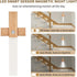 Closet ASAWASA Motion Sensor Night Lights, Under Cabinet LightingMagnet Body Hallway Lamp, Rechargeable Battery Powered