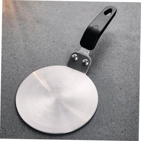 10-Inch Stainless Steel Heat Diffuser Plate for Induction Cooktops Cooking Heat Plate for Stovetop and Electric Stove