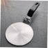 10-Inch Stainless Steel Heat Diffuser Plate for Induction Cooktops Cooking Heat Plate for Stovetop and Electric Stove
