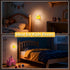 3 Dealswin Christmas Stocking Stuffers Girls Cute Birthday Gift Pumpkin Silicone Night Light for Kids, LED Nursery Lamp