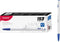 MONAMI BP 153 Retractable Ballpoint Pen, Fine Point (0.7mm), Blue, 12-Count