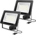 ycponggon 2 Pack LED Flood Lights 50W, 5500lm Bright Led Work Light,6500k Daylight