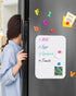VUSIGN Small Dry Erase White Board, 8.5 x 11 Inches Mini Magnetic Board for Wall, Fridge, Locker, Kids