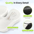 Tailbone AUVON Gel Seat Cushion for Office Chairs, Ergonomic Memory Foam Chair Cushions for Long-Sitting Support