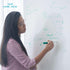 T&W SAME FILM White Board for Wall - Dry Erase Stickers with 2 Fine Tip Markers, Adhesive Whiteboard for Various