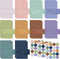 TaoBary 160 Packs Stationery Paper Set (50 Double Sided Stationery Writing Papers 50