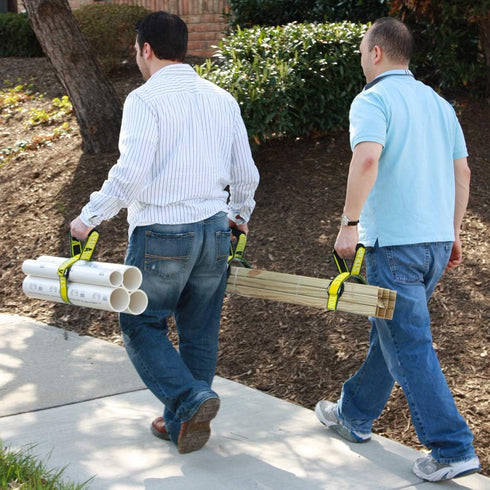 Carry Strap with Handle: Adjustable and Strong for Safe Lifting and Moving Heavy Boxes