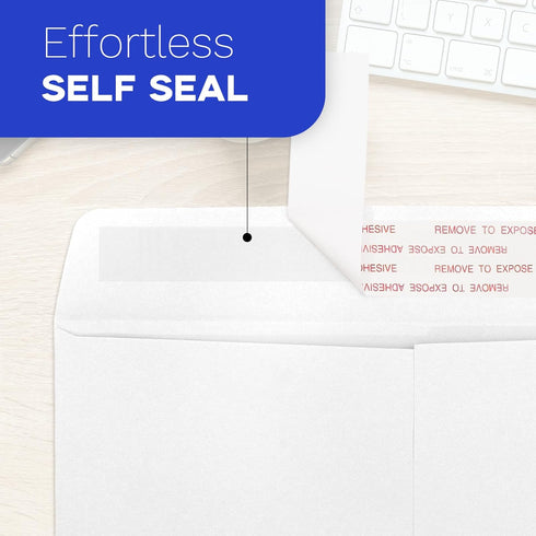 Catalog 9x12 Envelopes Self Seal, 100 PCS Goefun White Mailing Envelopes, Large Letter Size