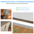 Caulk Tape Bath & Kitchen, Self Adhesive Waterproof Caulking Tape, Traditional Caulking Replacement (White, 1.5"x10.5Ft)
