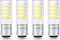 (4-Pack) BA15D LED Double Contact Bayonet Base Sewing Machine Bulb 120 Volts T3/T4/C7/S6 4W Daylight 6000K