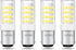 (4-Pack) BA15D LED Double Contact Bayonet Base Sewing Machine Bulb 120 Volts T3/T4/C7/S6 4W Daylight 6000K