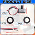 BTFO 105V-130V AC Photocell Light Control Sensor, Photocell Sensor with Nuts and Washer Dusk to Dawn Auto On/Off