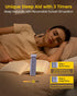 Glocusent Extendable Book Light, 5 Enhanced Brightness & 3 Colors, USB Rechargeable Reading Light