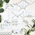 50 Pack Stickers.6 4x6 Crisky Greenery Thank You Greeting Cards with Envelopes & Design Watercolor Greenery Greeting