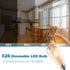 HESSION ST64 LED Edison Bulbs, 4W Equivalent 40W, Soft Light Amber Glass 2700K, LED Filament Bulbs with 90+ CRI, E26