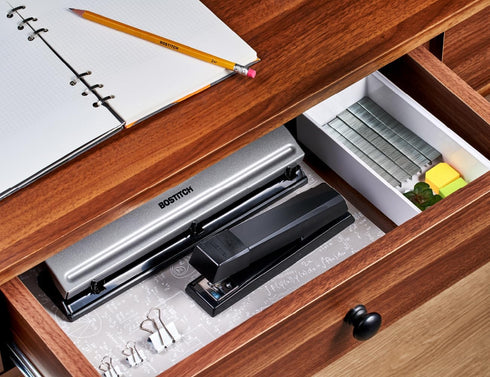 Bostitch Office No-Jam Premium Desktop Stapler, Full-Strip, 25 Sheet Capacity, Black