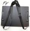 Black Metal Two Clips Clipboards, A4/Letter Size (9.5" X 12.6"), Aluminum Clipboard with Shoulder Strap for Office