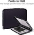 CHEERWELL Foldable Laptop Desk, Bed Table for Study & Reading, Portable Mini Picnic Table, Folds in Half with Inner