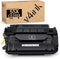 v4ink Compatible CE255X Toner Cartridge Replacement for HP 55X CE255X 55A CE255A, 12500 Pages for HP Printers