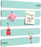 Felt Pin Board Bar Strips Bulletin Board for Home Wall Decoration with Self Adhesive Cork Board and Push Pins