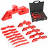 Miucoguier Setup Blocks Height Gauge - 14pcs Aluminum Alloy Precision Bars, Woodworking Tool