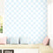 17.5"x314" Blue and White Checkered Wallpaper Pee SND Stick Self Adhesive Plaid
